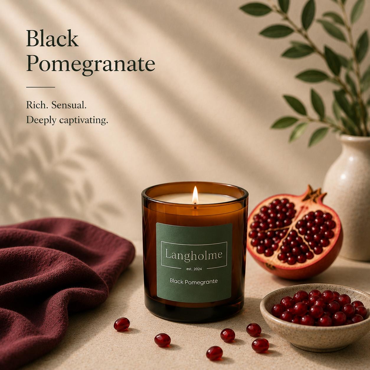 Candle - Black Pomegranate - 200gm