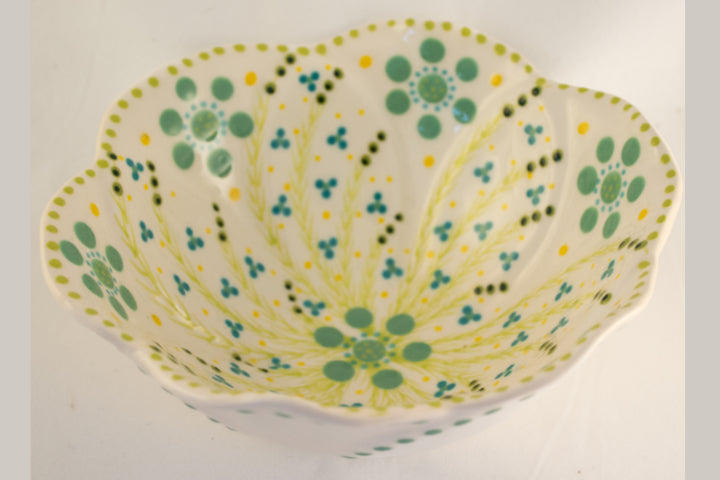 Ceramic Pudding Bowl - White