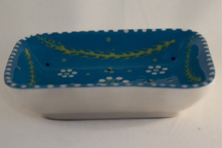 Ceramic Trinket Dish - Blue